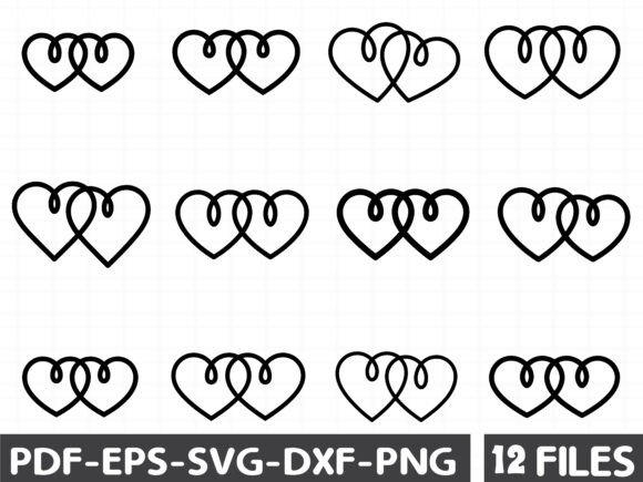 Double Love Hearts Svg: A Graphic Designer’s Take on Emotional Branding