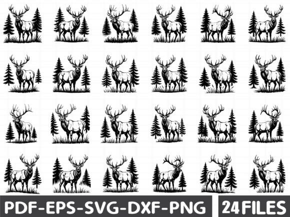 Elk Svg Bundle Graphics for Branding and Marketing