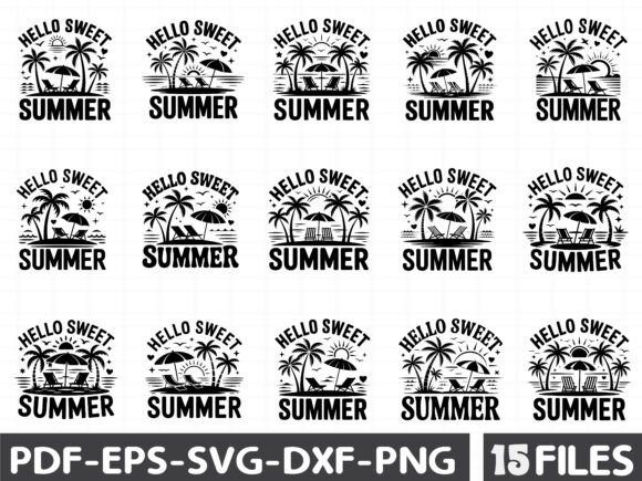 Hello Sweet Summer Graphics