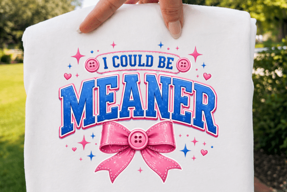 I Could Be Meaner Graphics for Bold Branding