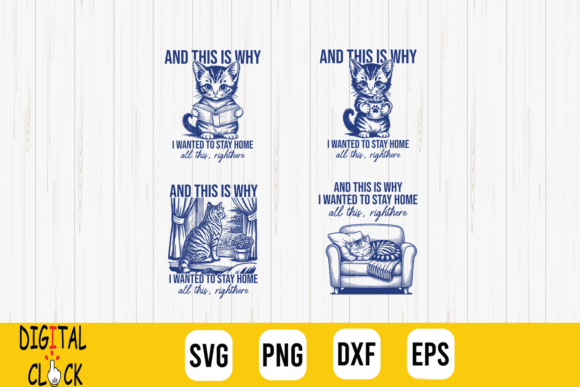 Introvert Cat Quote SVG for T-Shirt Designs