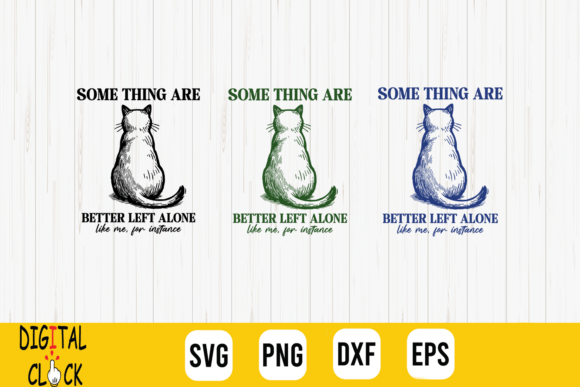 Introvert Cat Quote SVG for T-Shirt Designs